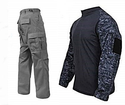 Tactical Clothing Set Model Shirt USA