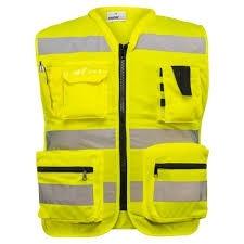 Yellow Executive Reflective Vest