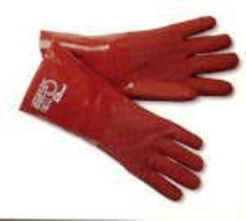 Red Memphis Protective Gloves