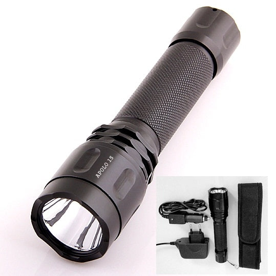 APOLLO 15 Rechargeable Tactical LED Flashlight
