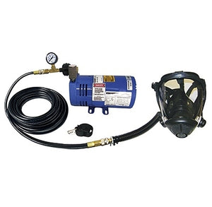 Respiratory System for Confined Spaces + 30-meter pipe, face mask and connectors