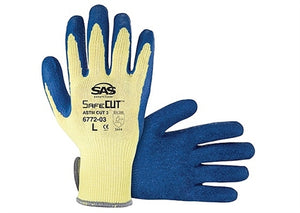 Guantes de punto de hilo de aramida