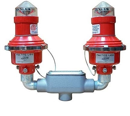 Explosion Proof Double Aircraft Warning Light