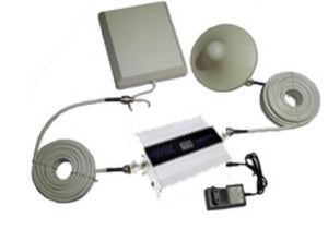 Silbernes mobiles Signal-Repeater-Kit