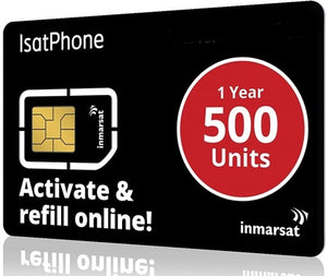 Scheda SIM prepagata IsatPhone 500 unità
