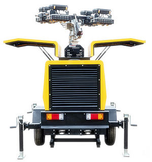 CIL820 8m Pneumatic Mast Lighting Mounted Trailer