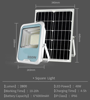Professional solar lighting system 200W HD