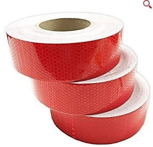 Sticky Reflective Red Warning Tape