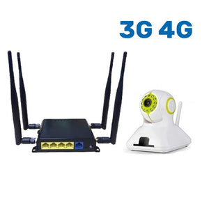 H15 Mobile Router Set + Owl Camera 200