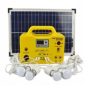 Système de recharge solaire d'urgence GIANT 1010