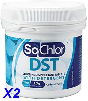 Tabletas desinfectantes SoChlor DST