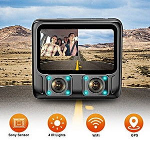 New COMMANDER X100 front and interior car camera