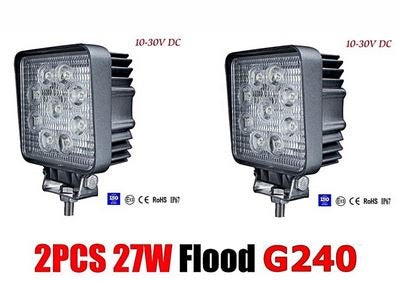 Flood Headlights 10-30W pair