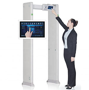 KING GUARD 9050 33 ZONE Walk Through Metal Detector