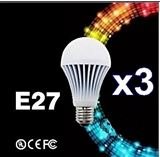 3 LED-Lampen 230V 7W
