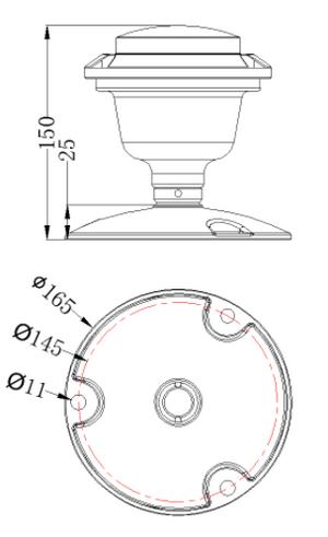Helipad Elevated Perimeter Light
