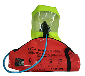 Dispositivo di respirazione per fuga di emergenza