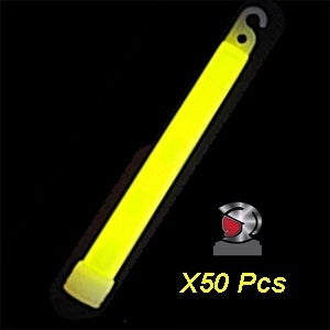 Sticklight amarillo 50 piezas